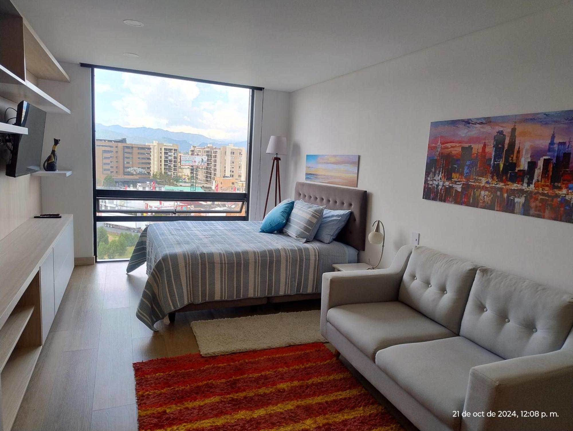 Espectacular, Cerca De Unisabana, Amoblado Dotado Apartamento Chía